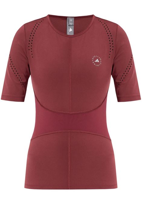 Burgundy TruePurpose T-shirt Adidas By Stella Mc Cartney - women